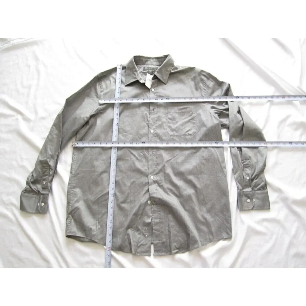 New W/ Tag Banana Republic Button Up 100% Cotton Long Sleeve Shirt Sz XL (MT287)